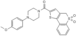 Selective and reversible lysophospholipase 2 (LYPLA2) inhibitor