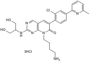 Potent and selective MST3 kinase binding inhibitor