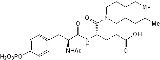 Phosphopeptide ligand for src SH2 domain