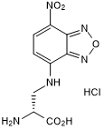 Fluorescent D-amino acid for labeling peptidoglycans in live bacteria