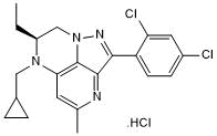 Potent and selective CRF1 antagonist