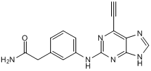 Potent and reversible NIMA related kinase 2 (Nek2) inhibitor