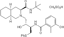 Potent HIV-1 protease inhibitor