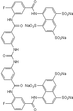 Selective P2Y11 and P2X1 antagonist