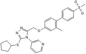 Potent and selective p97 ATPase (VCP) allosteric inhibitor