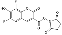 Blue fluorescent dye; supplied as NHS ester