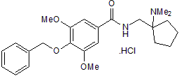 Potent and selective GlyT2 inhibitor