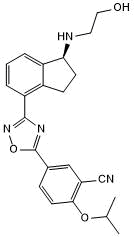 Potent and selective S1P1 and S1P5 agonist