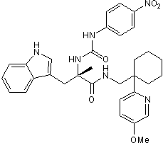 GRP (BB2) and NMB (BB1) receptor antagonist