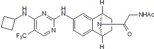 Aurora kinase A and B inhibitor