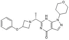 Potent PDE9 inhibitor; brain penetrant