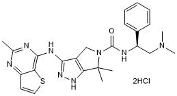 Potent PAK4 inhibitor; orally available