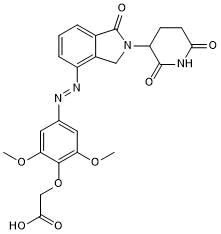 Functionalized photoswitchable cereblon ligand for Degraders