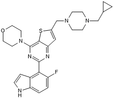 Potent and selective PI 3-kinase p110δ inhibitor