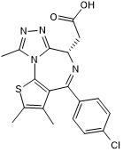 Carboxylic acid-functionalized BET bromodomain inhibitor; target ligand for PROTACs