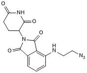 Cereblon ligand with alkyl linker and terminal azide for onward chemistry