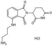 Cereblon ligand with alkyl linker and terminal amine for onward chemistry