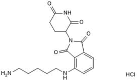 Cereblon ligand with alkyl linker and terminal amine for onward chemistry