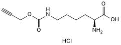 Unnatural amino acid, propargyl lysine derivative