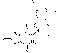 Potent, highly selective hA3 receptor antagonist/inverse agonist