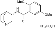 PSAML141F-GlyR and PSAML141F,Y115F-5-HT3 chimeric ion channel agonist