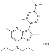 High affinity CRF1 antagonist; orally bioavailable