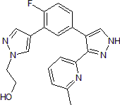 Potent and selective inhibitor of TGF-&#946;RI