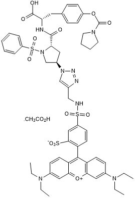 High affinity fluorescent &#945;4&#946;1/&#945;9&#946;1 inhibitor; mobilizes HSCs