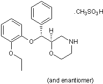 Potent and selective noradrenalin uptake inhibitor; orally active