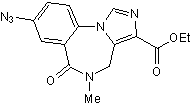 Benzodiazepine partial inverse agonist