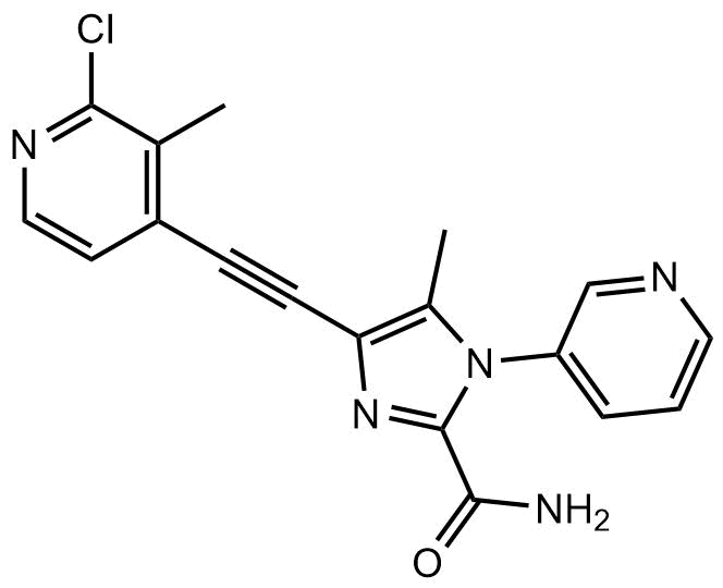 Potent and selective HCN1 inhibitor