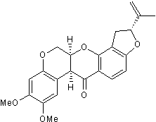 Inhibits complex I of the mitochondrial electron transport chain