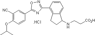 Potent S1P1 agonist