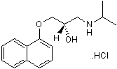 &beta; antagonist. More active enantiomer of propranolol (Cat. No. 0624)