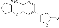 PDE4 inhibitor. Less active enantiomer of rolipram (Cat. No. 0905)