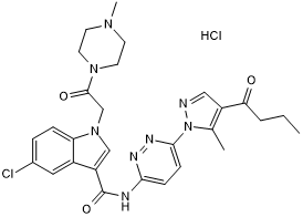 Potent P2Y12 antagonist; orally available