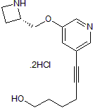 &alpha;4&beta;2 nAChR ligand; may act as an agonist or a desensitizer