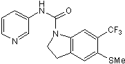 Potent and selective 5-HT2B and 5-HT2C antagonist