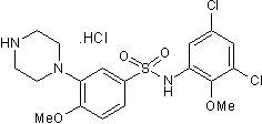 Potent and selective 5-HT6 antagonist