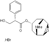 Non-selective muscarinic antagonist