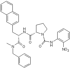 Highly selective human NK1 antagonist