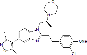 Potent CBP/p300 BRD inhibitor