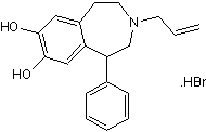 Selective D1-like partial agonist