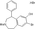 Potent and selective D1-like antagonist; also inhibits adenylyl cyclase 2