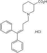 Potent GAT-1 inhibitor; brain penetrant