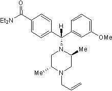 Highly selective non-peptide &delta; agonist