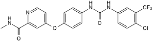 Potent Raf-1 inhibitor; also inhibits VEGFR-2, VEGFR-3, PDGFR-&#946;, Flt-3 and cKIT