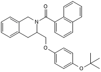 Selective Rev-Erb&#945;/&#946; agonist; anxiolytic