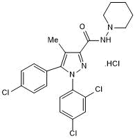 Selective CB1 inverse agonist