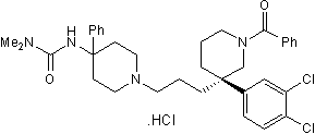 Potent and selective NK3 antagonist